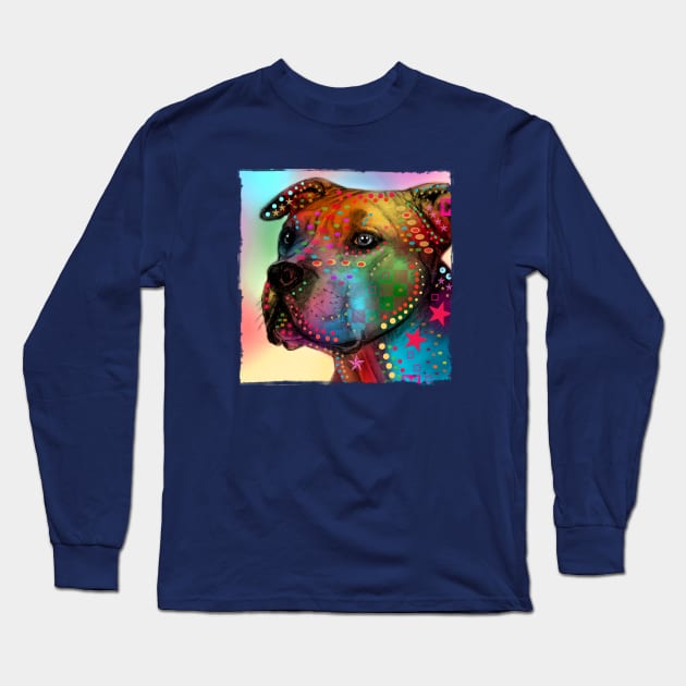 PITBUL Long Sleeve T-Shirt by MARK ASHKENAZI